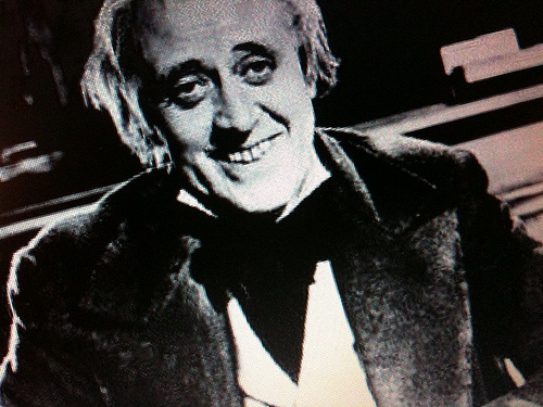 Alister Sims playing Scrooge